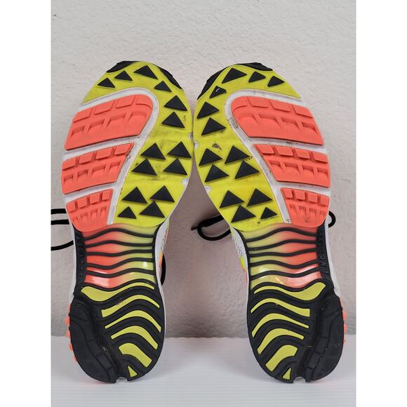 Saucony Grid Web White/Citron Vizired Orange‎ S70466-7 Mens 9.5 Athletic Shoes - Picture 7 of 8